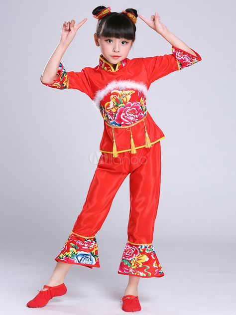 Kid Chinese Costumes Red Peony Flower Outfit Carnival Costumes #Sponsored #Costumes, #spon, #Red, #Kid, #Chinese Chinese Costume For Kids, Red Peony Flower, Kid Costumes, Flower Outfit, Dance Costumes Hip Hop, Pig Costumes, Red Peony, Dance Costumes Ballroom, One Piece Jumper