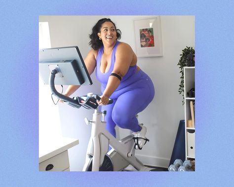 Stationary Bike Workouts, Work Out From Home, Bike Workouts, Stationary Bike Workout, Bike Workout, Bicycle Workout, Body Sweat, Fitness Trends, Indoor Cycling