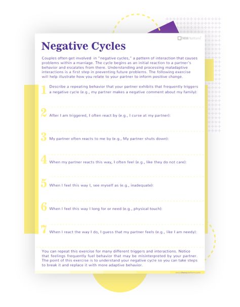 Gottman Worksheets Free Printable, Marriage Therapy Worksheets, Gottman Repair, Dynamics Worksheet, Couples Counseling Worksheets, Couples Therapy Exercises, Marriage Counseling Worksheets, Couple Therapy, Couples Therapy Worksheets