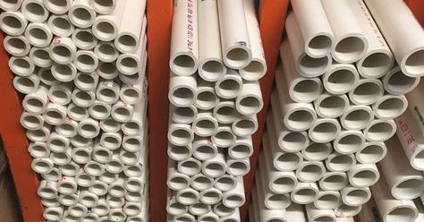 These Are the Coolest PVC Pipe Ideas We've Ever Seen (Honestly) | Hometalk Pvc Pipe Ideas, Buying A Manufactured Home, Pipe Fence, Pvc Fence, Tub Enclosures, Pvc Pipe Crafts, Pvc Pipe Projects, Pvc Projects, Epoxy Countertop