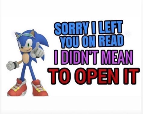 Sonic Quotes, Sonic Meme, Sonic Images, Chat Memes, Text Memes, Sonic Funny, I Left, Really Funny Pictures, The Hedgehog