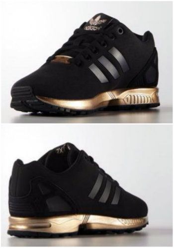 Adidas ZX Flux core black - rose gold bronze limited edition Adidas Zx Flux, Adidas Zx, Black Rose, Adidas Sneakers, Limited Edition, Rose Gold, Adidas, Sneakers, Gold