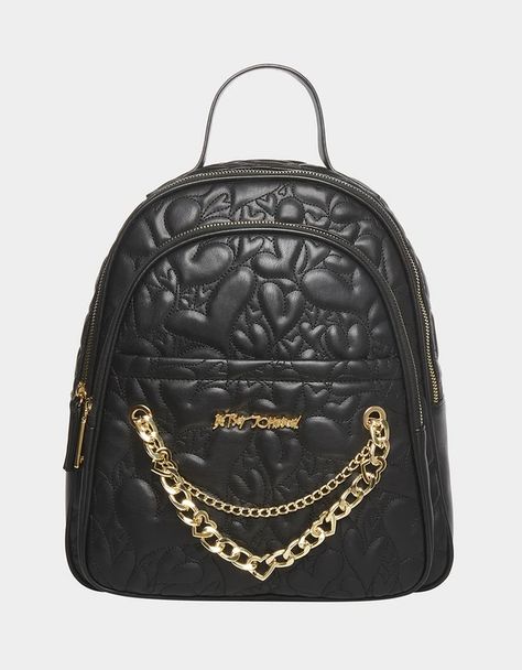 All New Arrivals – Betsey Johnson Betsey Johnson Clothes, Betsey Johnson Purses, Spice It Up, Quilted Backpack, Betsey Johnson Dresses, Heart Quilt, Dresses Shoes, Black Heart, Mini Backpack