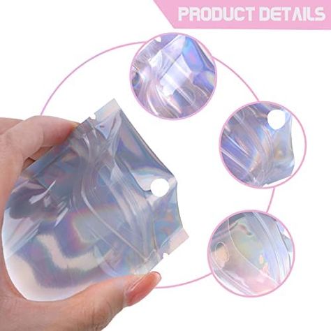 Mylar Zip Lock Bags,100 Pcs Clear Golden Resealable Mylar Bags,Aluminum Foil Metallic Mylar Flat Ziplock Food Storage Bags,Valve Zipper Pouches for Candy Cookies (8.5*13cm) : Amazon.co.uk: Home & Kitchen Mylar Bags, Food Storage Bags, Zipper Pouches, Candy Cookies, Storage Bags, Aluminum Foil, Zipper Pouch, Food Storage, Bag Storage