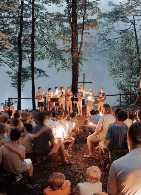 Church Camp Aesthetic, Christian Summer, Christian Vision Board, Summer Camp Aesthetic, Camp Aesthetic, Christian Friendship, Christian Camp, Church Camp, Fall Creek