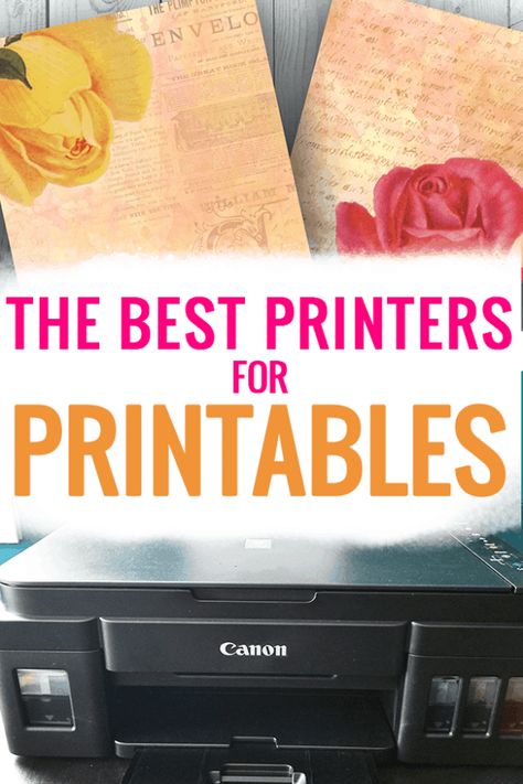 Best Printers for Printables Best Printer, Decorated Letters, Business Printables, Art Biz, Planner Layouts, Best Printers, Camping Svg, Color Pages, Work Planner