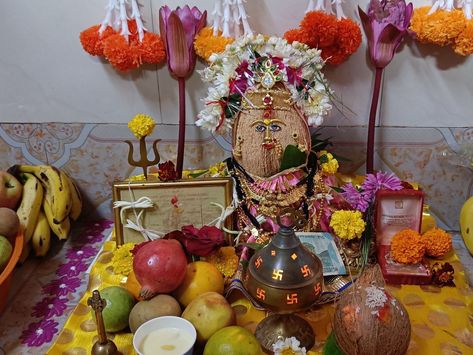 Margashish Mahalaxmi Pooja, Margashish Pooja Decoration, Laxmi Pooja, Pooja Decoration, Table Decorations, Furniture, Quick Saves, Home Decor, Home Décor