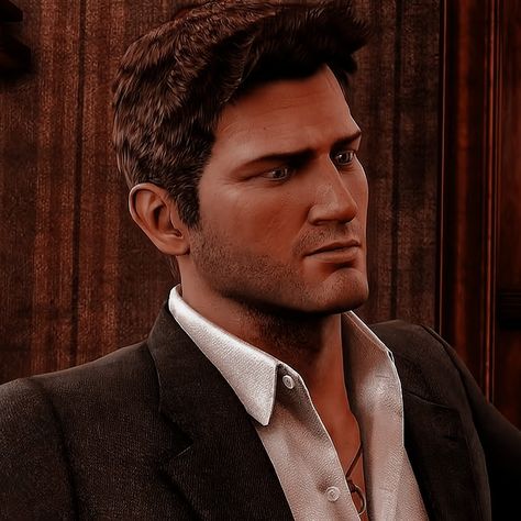 Games Pfp, Uncharted Drake, Nate The Great, Uncharted Game, Uncharted Series, Nathan Drake, Fictional Men, Dog Icon, Childhood Games