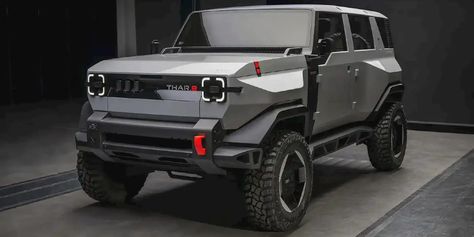 Suv Concept, Ev Suv, Mahindra Thar, Electric Suv, Solar Car, Tata Motors, Led Design, All Terrain Tyres, Futuristic Cars