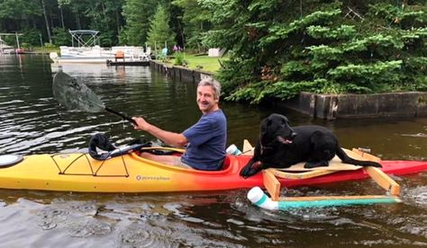 Dog Kayaking, Dog Kayak, Kayak Dog, Florida Kayaking, Diy Safe, Kayak Outriggers, Kayaking With Dogs, Water Accessories, Kayak Ideas