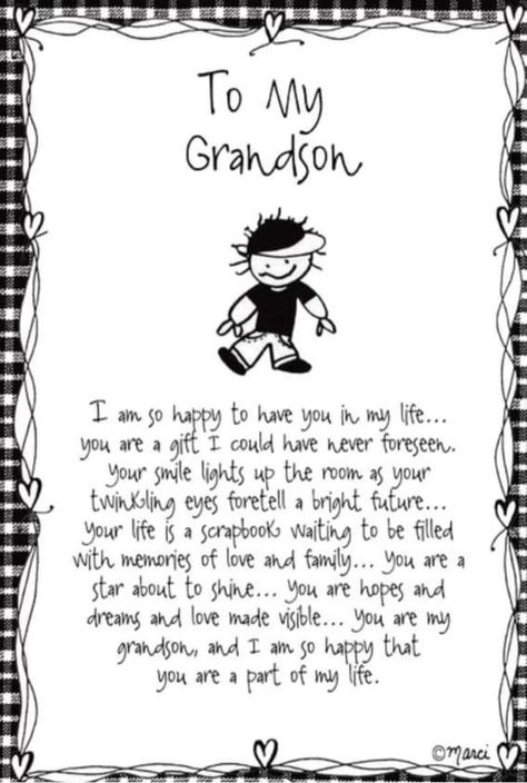 Grandson Tattoo, Grandson Birthday Quotes, Grandson Quotes, Grandkids Quotes, Mother Son Quotes, Granddaughter Quotes, Quotes About Grandchildren, To My Grandson, Grandmother Quotes