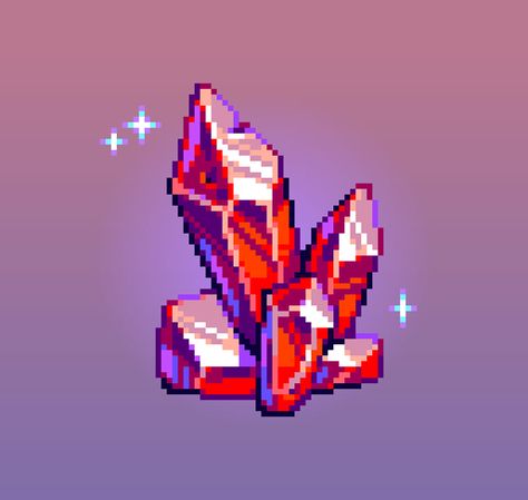 Pixel Art Crystal, Crystal Pixel Art, Pixel Art Icon, Fantasy City Map, Teaching Drawing, Cool Pixel Art, Pixel Drawing, Pixel Art Characters, Low Poly Art