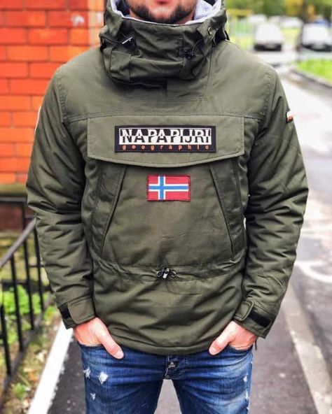 Napapijri Jacket Outfit, Winter Jackets 2023, Napapijri Jacket, Mens Winter Jackets, Jacket Outfit Men, Comfy Jackets, Outdoor Jackets, Mens Outdoor Jackets, Men Jackets