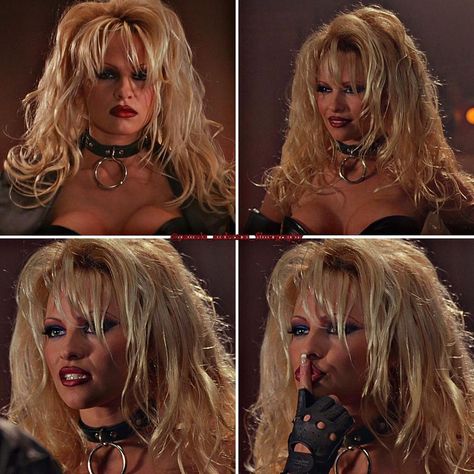 Barb Wire 1996, Barbed Wire Pamela, Barbwire Pamela Anderson Costume, Pamela Anderson Barb Wire Costume, Barb Wire Pamela, Baywatch Costume, Anderson Aesthetic, Pam Anderson, Halloween 23