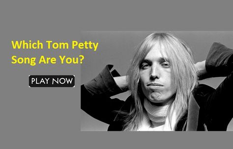 Tom Petty Silhouette, Tom Petty And The Heartbreakers Logo, Tom Petty Shirts, Tom Petty Songs, Tom Petty T Shirt, Words To Describe Yourself, Song Play, Tom Petty, Words To Describe