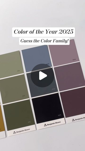 Benjamin Moore on Instagram: "Tell us in the comments which color family in the video above you think includes the Color of the Year 2025 👀 Major bragging rights are on the line, so check back on October 16th to see if you were correct! #BenjaminMoore #Paint #Home #InteriorDesign #ColorTrends2025 #ColoroftheYear" Interior Design Color, Colour Ideas, Earthy Colors, Benjamin Moore, Color Of The Year, Color Trends, The Line, You Think, The Year