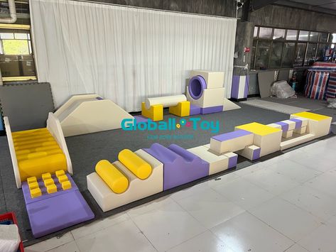 Indoor soft play equipment #softplay #playground Soft Play Area Indoor Playground, Indoor Playground For Kids, Kids Exercise, Playground For Kids, Soft Play Area, Indoor Playground Equipment, Kids Indoor Playground, Soft Play Equipment, Play Yard