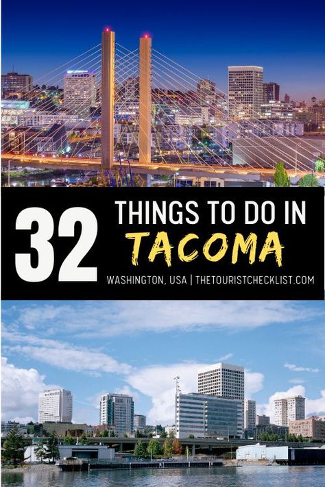 Considering what to do in Tacoma, WA?, here are top Tacoma attractions, best activities, places to visit & fun things to do in Tacoma, Washington. Plan your travel itinerary & bucket list now!. #tacoma #tacomawa #thingstodointacoma #washingtontravel #washington #usatrip #travelusa #ustraveldestinations #travelamerica #ustravel #vacationusa #americatravel Things To Do In Tacoma Washington, Washington Things To Do, Couples Things To Do, Washington Vacation, Zoo Lights, Adventure Ideas, Washington Travel, Tacoma Washington, Oregon Washington