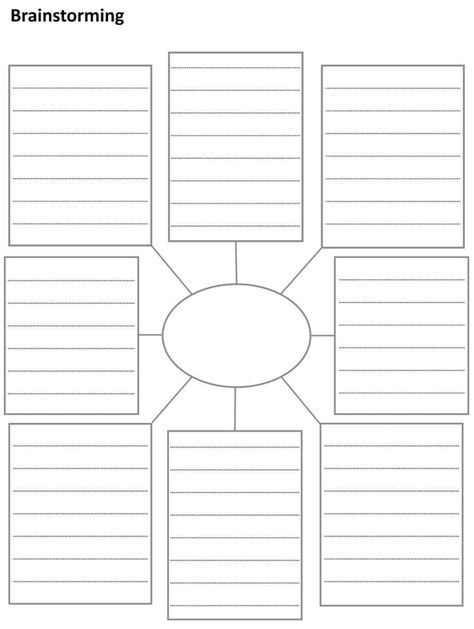 Brainstorming Template: Downloadable PDF, PNG, & SVG Files androidplanner #bestdigitalplanner #printablesplanners #2024weeklyplanner📌 Prompt Drawing, Brainstorming Template, Brain Storm, Planner Writing, Planner Setup, Card Making Templates, Mini Planner, Creative Planner, Daily Planner Pages