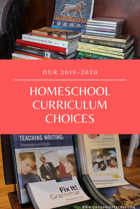 Our 2019-2020 Homeschool Curriculum Choices (5th, 4th, 1st, and 4K). This is our 7th year of homeschooling and we are making 2 BIG changes! Click here to see what we are using. Homeschool Multiple Grades, Homeschool Extra Curricular Activities, How To Start A Homeschool Group, Pros And Cons Of Homeschooling, How To Homeschool Multiple Grades, Christian Homeschool Curriculum, Homeschool Hacks, Writing Curriculum, My Father's World