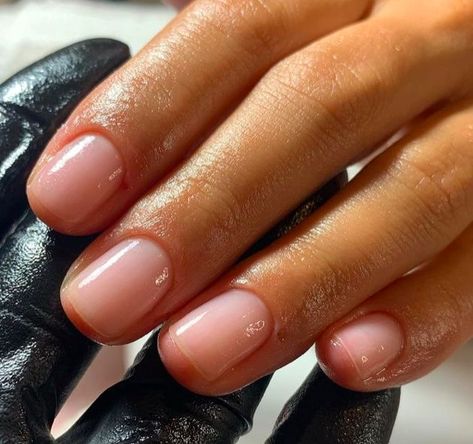 Clear Clean Nails, Jelly Gel Nail Polish, Do It Yourself Nails, Natural Nails Manicure, Sheer Nails, Milky Nails, Transparent Nails, Nail Polish Set, Gel Nail Polish Set