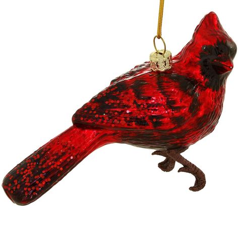 Cowboy Christmas, Christmas Bird, Christmas Wonderland, Bird Ornaments, Red Cardinal, Clever Crafts, Holiday Items, Glass Birds, Sparkles Glitter