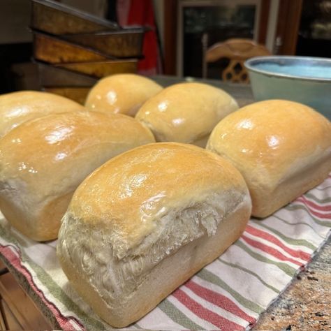 Mamaw’s Homemade Bread Grandmas Homemade Bread, White Bread Dough Recipe, Mamaws Homemade Bread, Grandmas Perfect Homemade Bread, All Purpose Bread Recipe, Old Fashion Bread Recipe, Bulk Bread Recipe, Poor Mans Bread Recipe, Homemade Bread With Kitchenaid Mixer