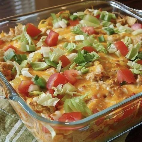 Weight Watchers & Diet Recipes For Beginners | Weight Watchers Walking Taco CasseroleHubby and I are head over heels for this dish | Facebook Recipe Deli, Walking Taco Casserole, Easy Bakes, Walking Taco, Walking Tacos, Taco Casserole, Hearty Dinner, Mouthwatering Recipes, Easy Family Meals