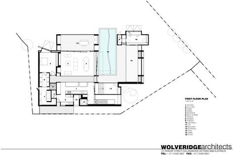 The Clubhouse,First floor plan Clubhouse Floor Plan Design, Clubhouse Floor Plan, Tiny House Ideas Cottages, Beautiful House With Garden, Wolveridge Architects, Glass Green House, Sorrento Beach, Clubhouse Design, First Floor Plan