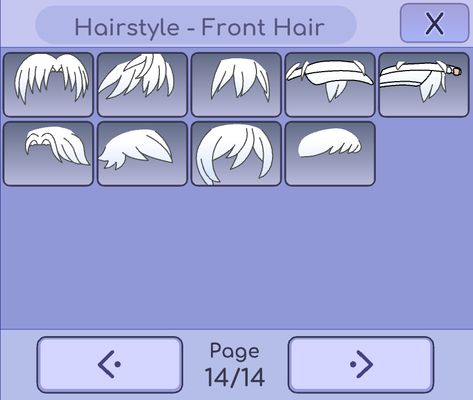 Hair Gacha, Front Hair, Gacha Life, Ecards, Memes, Hair, E Cards