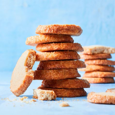 This sweet spiced shortbread is perfect to make in advance and freeze; to gift as dough; or to turn into festive biscuits straight away. Festive Biscuits, Spiced Shortbread, Festive Cookie Recipes, Homemade Oven Cleaner, Shortbread Recipe, Sugar Free Treats, Delicious Christmas Cookies, Christmas Biscuits, The Spirit Of Christmas