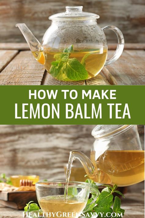 Lemon Balm Tea Benefits, Dried Lemon Balm, Lemon Balm Uses, Lemon Balm Recipes, Herb Drying, Lemon Balm Tea, Herbal Teas Recipes, Dried Lemon, Herb Recipes