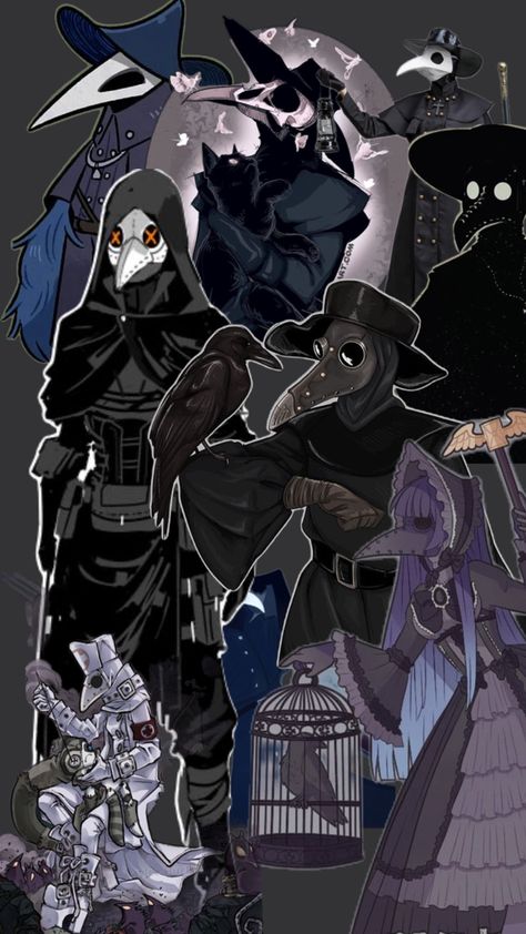 Plague Doctor Gacha Club, Plague Doctor Art Cute, Plauge Doctor Aesthetic, Plague Doctor Fanart, Plague Doctor Character Design, Plague Doctor Wallpaper, Plague Doctor Aesthetic, Plague Doctor Oc, Plauge Doctors