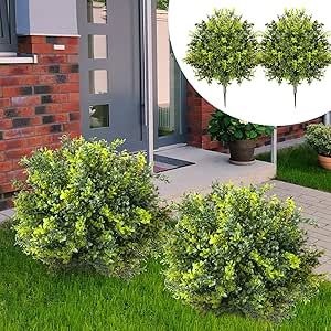 Artificial Bushes Outdoor, Faux Bushes Outdoor, Artificial Shrubs Outdoor, Artificial Outdoor Plants Planters, Artificial Flower Arrangements Outdoor, Fake Plants Outside Landscaping, Winter Plants For Pots Outdoors, Faux Landscaping, White Landscaping Rock