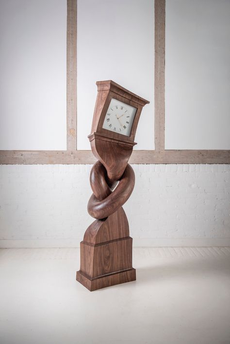 Growing up gets me down — Alex Chinneck Alex Chinneck, Alex Prager, Incredible Art, American Black Walnut, Milan Design, Creepy Art, Milan Design Week, Antique Wall Clock, Modern Artists