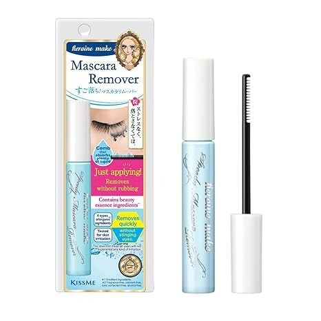 Amazon.com : Heroine Make by KissMe Speedy Mascara Remover, Gentle Eye Makeup Remover for Waterproof Mascara, Fast-Acting & Non-Irritating Cleanser, Removes Stubborn Eye Makeup, 0.22 fl Oz : Beauty & Personal Care Eyelash Remover, Mascara Remover, Beauty Essence, Eye Makeup Remover, Waterproof Mascara, Makeup Remover, Eyelashes, Beauty And Personal Care, Acting