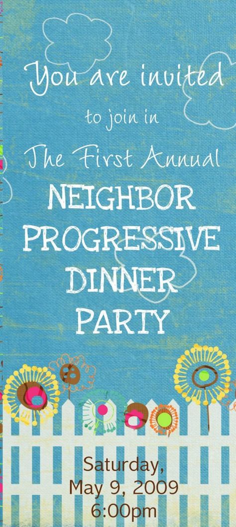 Neighborhood Ideas, Progressive Dinner Party, Neighborhood Activities, Neighborhood Block Party, Neighborhood Party, Progressive Dinner, Tangled Party, Dinner Party Themes, Celebrating Life