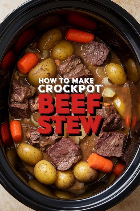 Beef Stew Meat Recipes: Perfect in the Crockpot Stew Meat In Crockpot Recipes, Crockpot Beef Stew With Tapioca, Beef Stew In Crockpot Easy, Cockpit Beef Stew, Slow Cooker Beef Stew Meat Recipes, Crockpot Beef Stew Meat, Crockpot Beef Stew Meat Recipes, Best Beef Stew Recipe Slow Cooker, The Best Beef Stew Ever