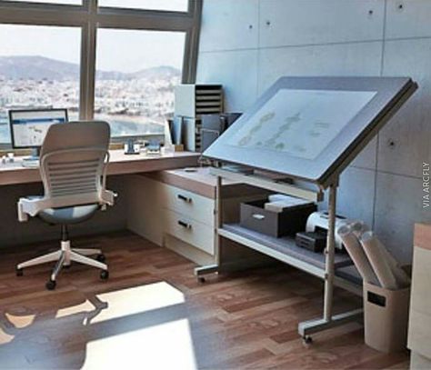 Engineering Graphics, Home Art Studios, Drafting Tables, Artist Workspace, Architects Desk, Drawing Desk, Art Studio Space, Art Studio Room, Desk Art