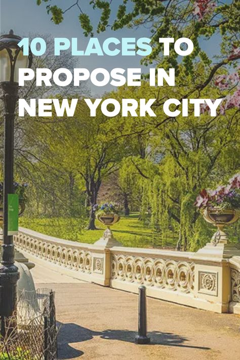 Nyc Proposal Ideas, Private Proposal, Boyfriend Proposal, New York Proposal, Nyc Proposal, Proposal Spots, Places To Propose, Best Places To Propose, Dream Proposal