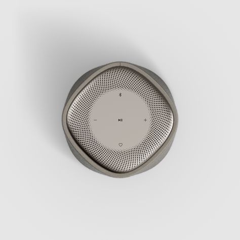 Dolby Atmos Speaker :: Behance Appliances Design, Speaker Design, Dolby Atmos, Marble Texture, Textures Patterns, Industrial Design, Product Design, Speaker, Clock