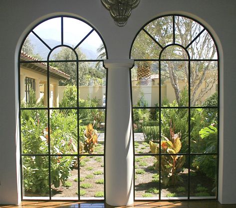 Windows - Metro Steel Windows & Doors Mediterranean Windows, Replacing Windows, Window Grill Design Modern, Contemporary Windows, Steel Doors And Windows, Metal Windows, Modern Doors, Window Designs, Window Stained