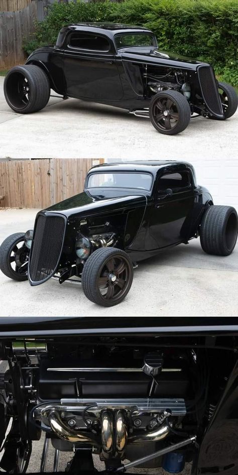 Hot Rods Cars Vintage, Ford Model A Hotrod, Hot Rod Autos, Custom Hot Rods, Street Rods Trucks, Custom Cars For Sale, Hot Rod Cars, Old Hot Rods, Hot Rod Pickup