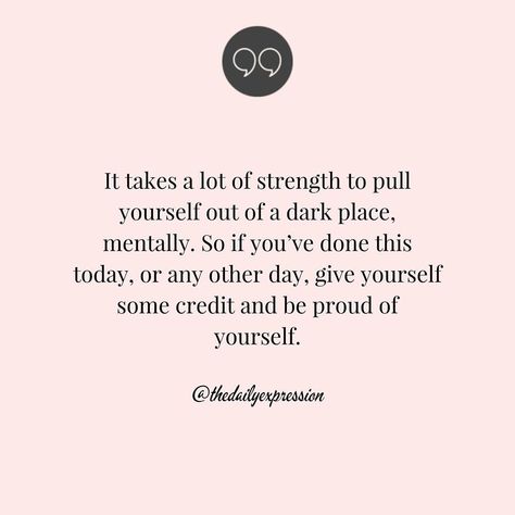 The Daily Expression on Instagram: “Sending love to anyone that’s currently trying to pull themselves out of a dark place. You’ve got this. ♥️” Pull Yourself Out Of A Dark Place, You Ve Got This, Sending Love, Dark Places, Proud Of You, Spirituality, Mindfulness, Quotes, On Instagram