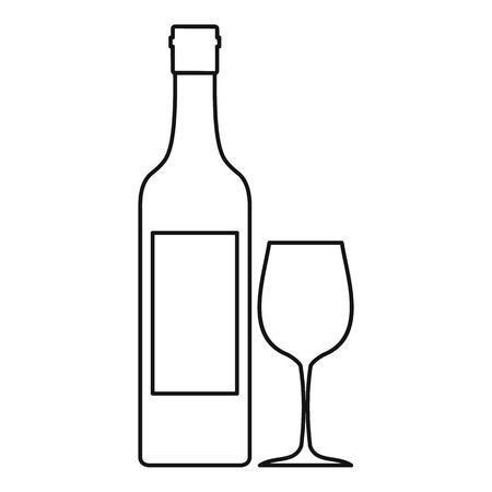 Wine Bottle Outline, Wine Bottle Doodle, Bottle Of Wine Drawing, Wine Bottle Template, Wine Bottle Drawing, Bottle Outline, Wine Drawing, Wine Vector, Free Stencils Printables Templates