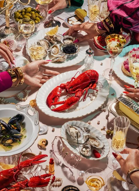 Carl Ostberg — STILL LIFE Dinner Table Photography, Carl Ostberg, Table Still Life, Banquet Food, Banquet Table, Canggu Bali, Holiday Puzzle, Fancy Food, Supper Club