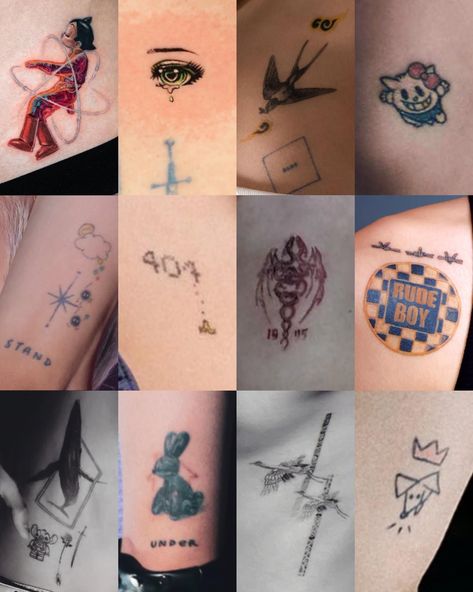 Ruby Tattoo, Kpop Tattoos, Tatoo Inspiration, Rune Tattoo, Swallow Tattoo, Nct Ten, Nct Johnny, Nct Life, Boy Tattoos