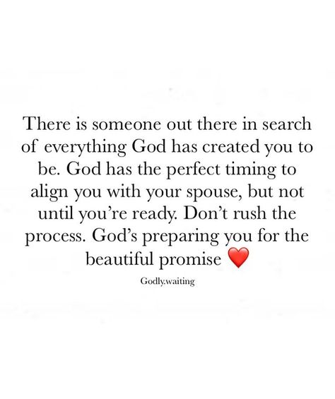 Godly waiting💕 on Instagram: “Embrace your season. God’s readying you for the beautiful promise. ❤️ . . . #God #jesus #christ #christianquotes #christian #bible…” Godly Waiting Future Husband, Waiting Season God Quotes, Waiting On God For A Husband, Waiting Season God, Waiting On Gods Timing Quotes, God Timing Quotes Relationships, Waiting On Gods Timing, Gods Timing Quotes, Timing Quotes