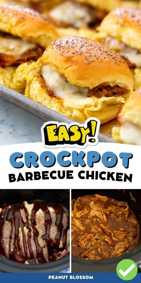 BBQ Crockpot Chicken Thighs Bbq Crockpot Chicken, Crock Pot Chicken Thighs, Meal Train Ideas, Bbq Crockpot, Crockpot Pulled Chicken, Crockpot Chicken Tacos, Bbq Nachos, Barbecue Chicken Pizza, Crockpot Chicken Thighs