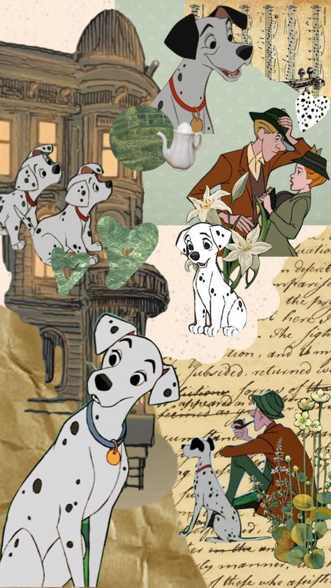 Cute Disney Laptop Wallpaper, Disney Dogs Wallpaper, 101 Dalmatians Aesthetic, 101 Dalmatians Wallpaper, Dalmatian Wallpaper, Disney Minimalist, Disney Wallpapers, 101 Dalmations, Disney Background